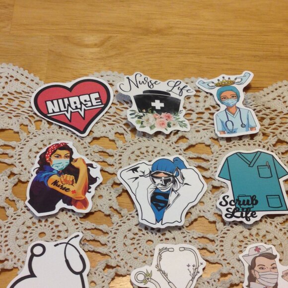 Nursing  stickers, locker stickers, crafts or scrapbooking - Picture 2 of 6